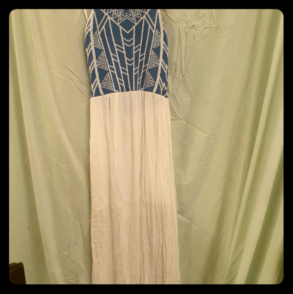 Jealous tomato long halter dress